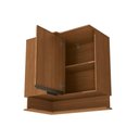 Ver imagem 5 de Armário Aéreo Modulado Canto 2 Portas Liga Canela Kappesberg