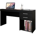 Ver imagem 1 de Mesa para Computador Office Opus Preto - MoveisAqui Notável