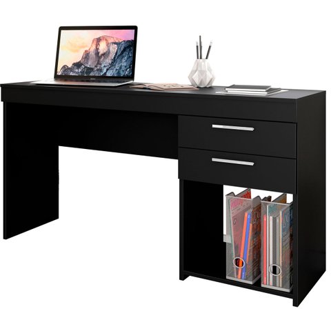 Mesa para Computador Office Opus Preto - MoveisAqui Notável