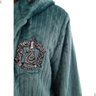 Roupão Plush com Capuz Hogwarts Casas Harry Potter Original Clube Comix Roupão Harry Potter Sonserin - 6