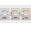 Ver imagem 3 de Lustre Plafon Led 3 em 1 Minimalista Decoraçao Moderno Sala Estar Jantar Residencial Comercial Ilumi
