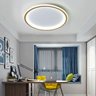 Lustre Plafon Led 3 em 1 Minimalista Decoraçao Moderno Sala Estar Jantar Residencial Comercial Ilumi - 7