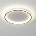 Ver imagem 4 de Lustre Plafon Led 3 em 1 Minimalista Decoraçao Moderno Sala Estar Jantar Residencial Comercial Ilumi