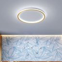 Ver imagem 6 de Lustre Plafon Led 3 em 1 Minimalista Decoraçao Moderno Sala Estar Jantar Residencial Comercial Ilumi