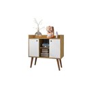 Ver imagem 1 de Aparador 2 Portas Freijó/Branco Fiorello