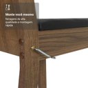 Ver mais imagens de Conjunto Sala de Jantar Mesa Tampo de Vidro 4 Cadeiras Madesa