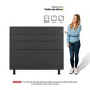 Ver imagem 4 de Cabeceira Cama Box Casal Queen Size Malik 160cm Suede Cinza Escuro - Abmaza