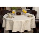 Ver imagem 2 de Toalha de Mesa Impermeável Quadrada 220x220 Angora Bege