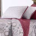 Ver imagem 1 de Jogo de Cama King 100% algodão Diamond Line compose 4 pçs