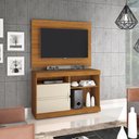 Ver imagem 1 de Rack com Painel para TVs Até 42 Polegadas - Germai Fenix - Nature/Off White