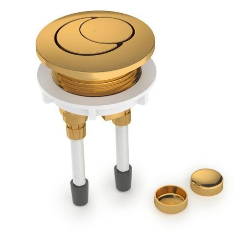 Botão de Acionamento Duplo 3/6l C/capa Fix Gold Roca