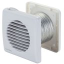 Ver imagem 1 de Kit Exaustor Tubo Veneziana Banheiro 100mm Ventilador Axial Cozinha Bivolt Ventisol Kexb-100
