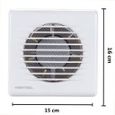 Ver imagem 2 de Kit Exaustor Tubo Veneziana Banheiro 100mm Ventilador Axial Cozinha Bivolt Ventisol Kexb-100