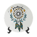Ver imagem 1 de Prato Decorativo de Porcelana 11cm - Proteção
