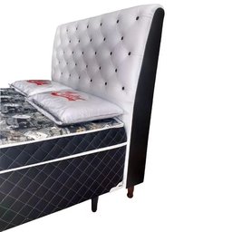 Cama Box Conjugada Casal Macio + Cabeceira - 2