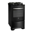Ver imagem 1 de Fogão de Piso Electrolux 4 Bocas Chama Rápida Mesa de Vidro Preto Bivolt 52Gp