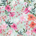 Ver imagem 1 de Painel de Parede The Wall 2 Floral Colorido 391951