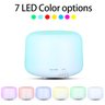 Difusor de Aromas Aromatizador Umidificador Ultrassônico 7 Cores 300ml - Aroma Diffuser - 3