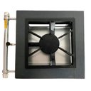 Ver imagem 2 de Fogão Industrial de Mesa 1 Boca MR Fogões 30x30 Alta Pressão