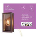 Ver imagem 4 de ARANDELA ALUMINIO 260 PRETA VINTAGE IDEAL