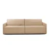 Sofá Cama 3 Lugares Retrátil Espinélio Linho 268 Cm Redenobre:bege - 2