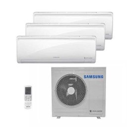 Ar-Condicionado Multi Tri Split Hw Inverter Samsung 3X9.000 BTUs Quente/Frio 220V 1F Aj023Ncj3Ch/Az - 1