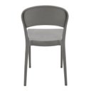 Ver imagem 6 de Cadeira Tramontina Sissi Eco em Polipropileno e Fibra de Vidro Fechada Cinza 92046417