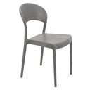 Ver imagem 1 de Cadeira Tramontina Sissi Eco em Polipropileno e Fibra de Vidro Fechada Cinza 92046417