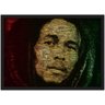 Quadro Banda Bob Marley Decorações Com Moldura P08 - 2