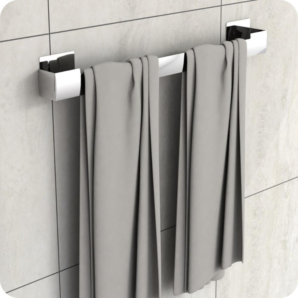 Kit Acessórios Para Banheiro Inox Com Adesivo 7 Peças ELG - 5