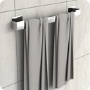 Ver imagem 5 de Kit Acessórios Para Banheiro Inox Com Adesivo 7 Peças ELG