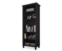 Ver imagem 2 de Armário Organizador Multiuso com Prateleiras Library Preto - Luapa