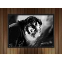 Ver imagem 1 de Quadro Decorativo Joker Coringa Preto e Branco Com Moldura
