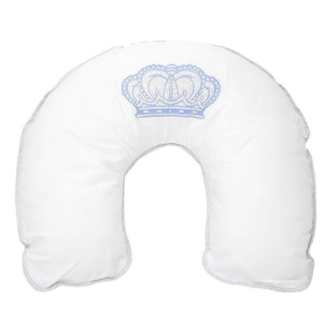 Almofada Amamentação Minasrey Príncipe Reininho Classic Azul