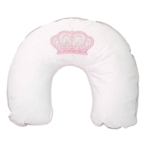 Almofada Amamentação Minasrey Princesa Reininho Classic Rosa