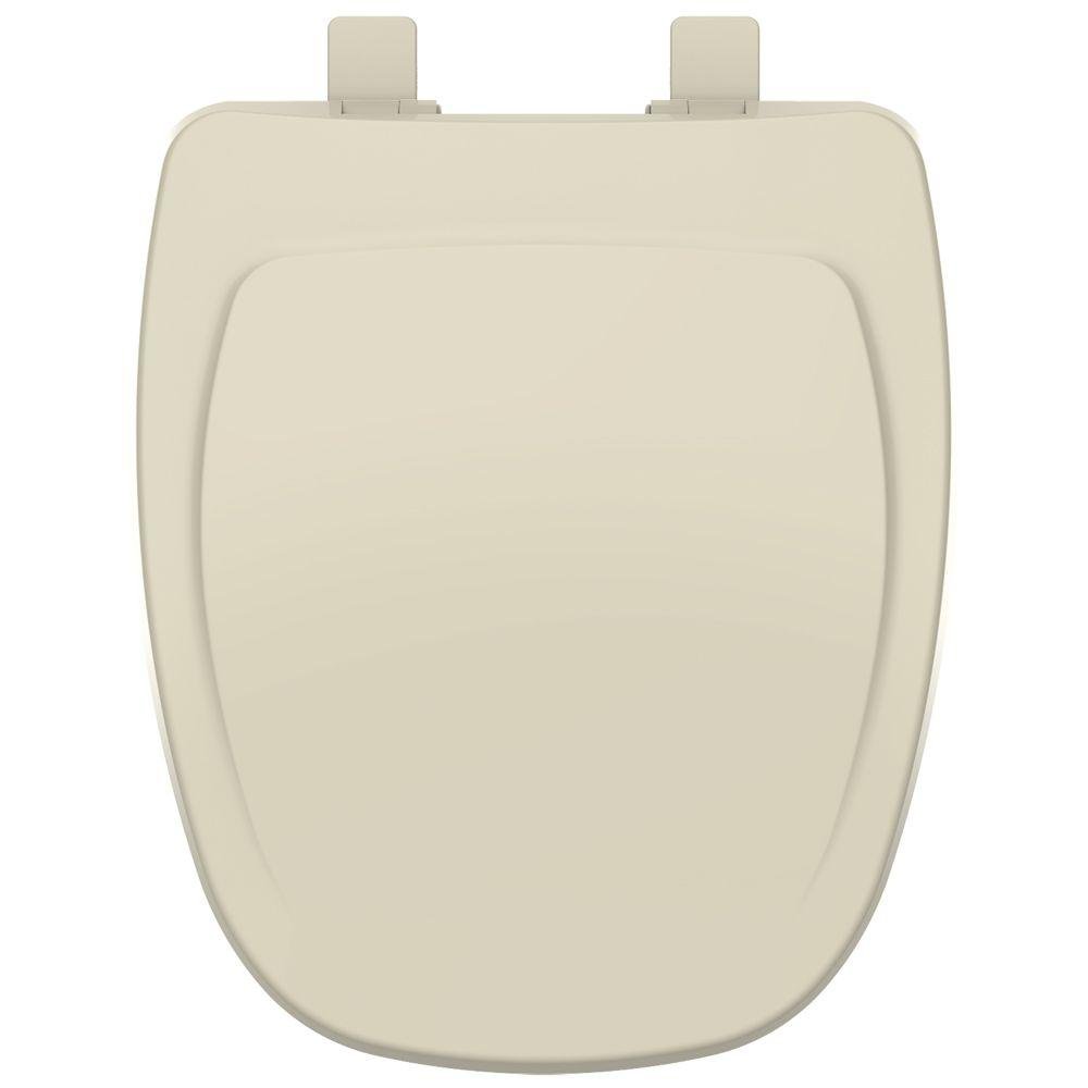 Assento Sanitário Polipropileno Soft Close Monte Carlo Creme para Vaso Deca - 1