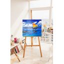 Ver imagem 5 de Lindo Quadro Decorativo em Acrílico para Decoração de Barco a Vela Jangada no Mar