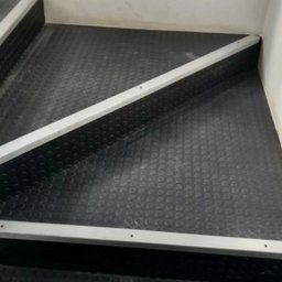 Piso Emborrachado Moeda Preto Academia Banho Escada Venda M2 - 4