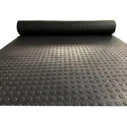 Piso Emborrachado Moeda Preto Academia Banho Escada Venda M2 - 3