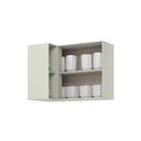 Ver mais imagens de Aéreo Canto Reto 01 Porta com Nicho Decorativo 100% MDF Fineze Bege/Areia HP