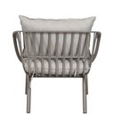 Ver imagem 4 de Sofá 1 Lugar em Polipropileno com Estofado Resistente À Água Base em Aço Pintado Noronha