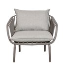 Ver imagem 5 de Sofá 1 Lugar em Polipropileno com Estofado Resistente À Água Base em Aço Pintado Noronha