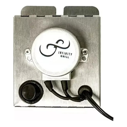 Churrasqueira Portátil C/ Espeto Giratório Inox 110v - 5