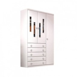 Guarda-Roupa de Bebê 3 Portas 5 Gavetas Evolution Tcil Móveis - 3 Guarda-Roupa de Bebê 3 Portas 5 Gavetas Evolution Tcil Móveis - 3