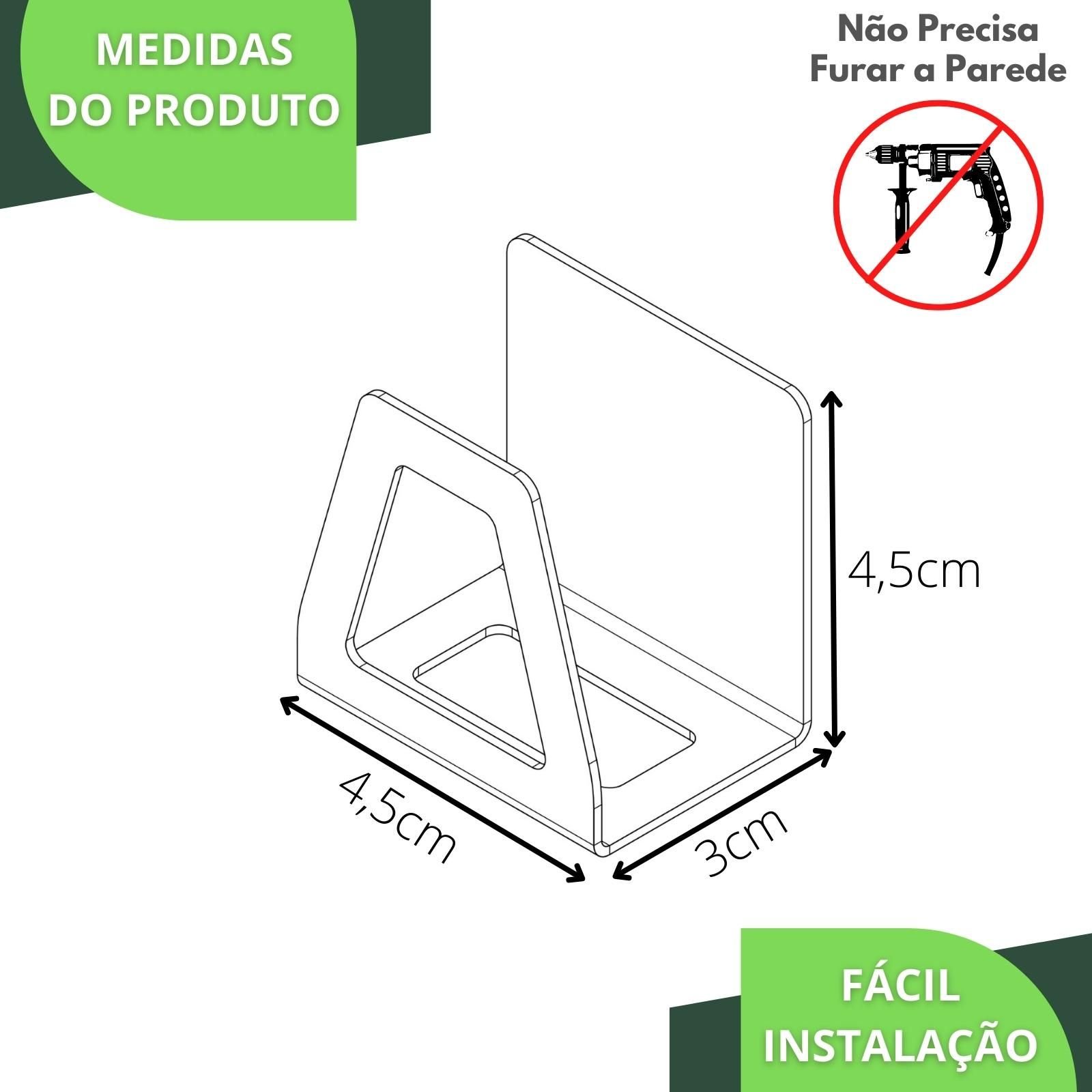 Porta Esponja de Pia Cozinha Preto com Adesivo F.premium - 8
