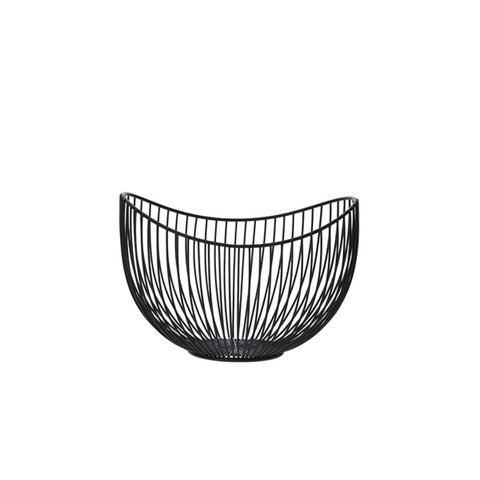 Centro de Mesa Decorativo em Metal Preto 25cm 20718p Mart