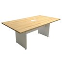 Ver imagem 4 de Mesa de Reunião Escritório 1,80m com Caixa Tomadas F5
