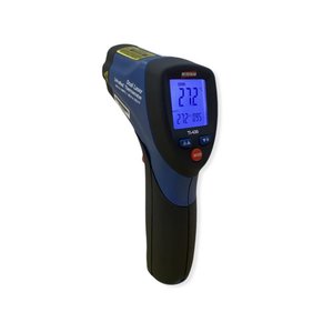 Termômetro Digital Infravermelho A Laser Escala -50 A 1000ºc Ajuste Emissividade Ti-430 Portátil