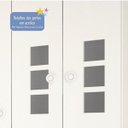 Ver imagem 6 de Guarda-Roupa de Bebê 3 Portas 3 Gavetas Sonic Tcil Móveis