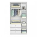 Ver imagem 2 de Guarda-Roupa de Bebê 3 Portas 3 Gavetas Sonic Tcil Móveis